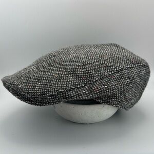 Gray Tweed Men's Irish Flat Cap